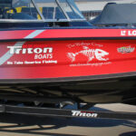Triton Fishing Boat Wrap FoxPrint