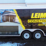 Leimbach Construction Trailer Wrap FoxPrint